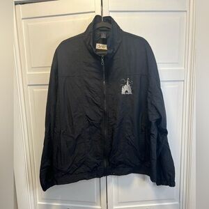 Vintage Walt Disney World Magic Kingdom Windbreaker Size Men’s XL Color Black